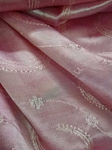 Pink colour banarasi saree