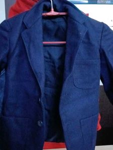 100% Pure Wool ⭐⭐New Navy Blue Blazer boy Or Girl