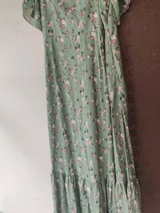 Floral Print Maxi Dress