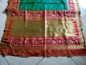 New Saree ♥️💚