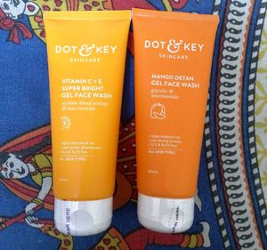 Dot and key pack of 2 Facewash