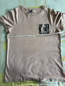 Peach H&amp;M Tee