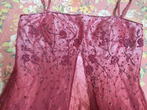 Red Ethereal Pinteresty Fairy Slit Front Dress