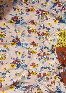 Floral Flutter Sleeve Top