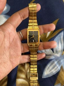 Titan Square Black Dial 9151YAC Watch