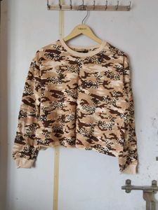 Camo Print Top