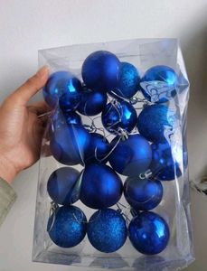 Christmas Decoration Ball Set Of Three