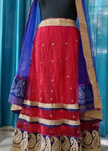 Red Lehenga Choli Set