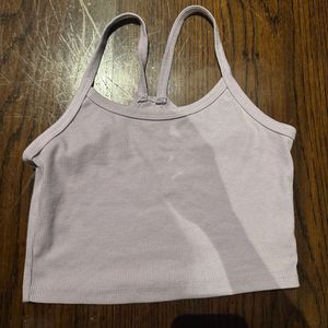Cute Lavender Crop Top