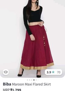 Biba Ethinic Skirt Size M