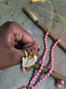 Pink Necklace Set