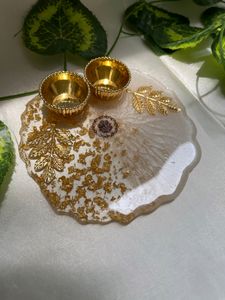 Resin Puja Thali