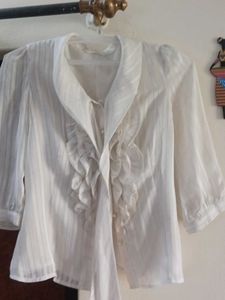 Elegant Ruffled Blouse