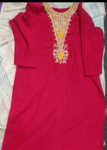 Elegant Embroidered Kurta Set