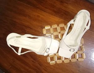 Elegant White Slingbacks