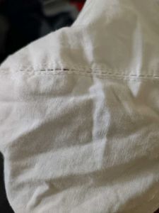 White Cotton Bra