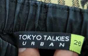 Black parachute Pants