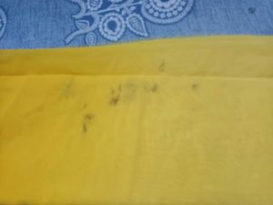 Georgette double shade fabric