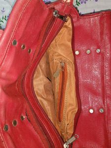 Maroon Used Purse