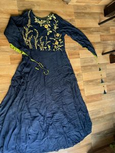 Embroidery Work  Gown