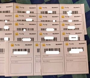 Shipping Lable Pack Of 6