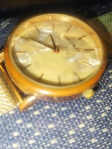 Minimalist Gold Watch
