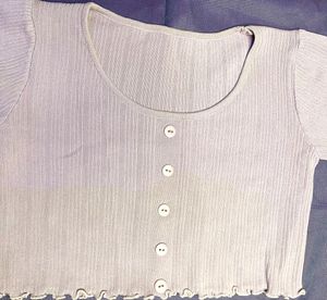 Button-Down Ribbed Top Bundle