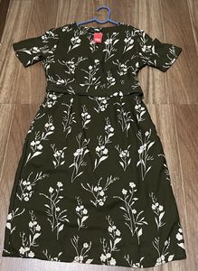 Western Dress With Belt