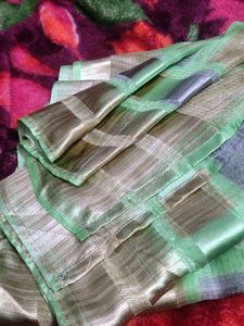 Green Saree 💚😇