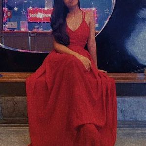 Harpa Red Maxi Dress