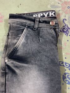 Spykar Grey Denim Jeans