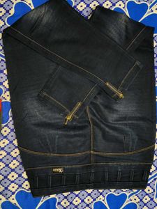 Stylish Dark Blue Jeans
