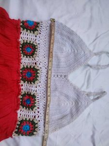 Formula Joven Crochet Dress