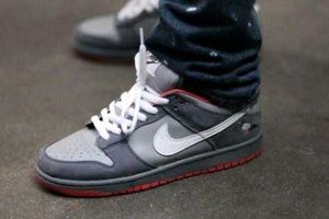 Nike Dunk Low Grey/Orange Shoes