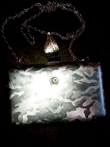 Party Wear Golden Handbag