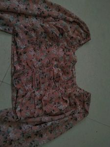 Floral Pink Crop Top Kavyas