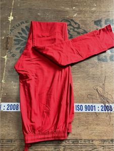 Red Cotton max  Leggings