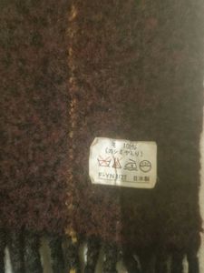 Pure Lamb Wool Japanese Scarf