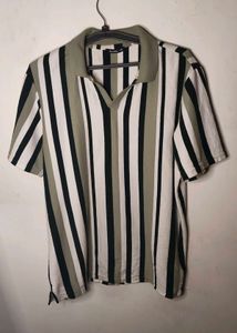 Striped Zudio Polo Shirt - XXL