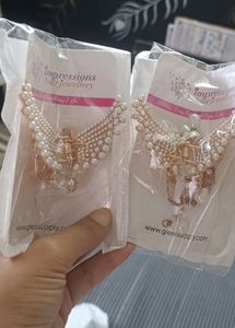 Pearl Studed Clutch/ Butterfly