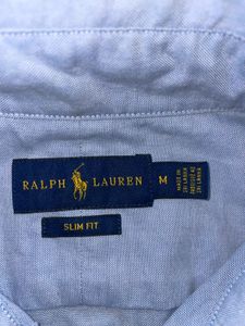 Solid Blue Ralph Lauren Shirt