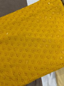 Premium Chikankari Heavy Sequence Dress