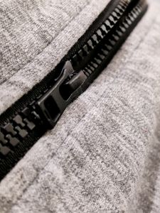 💥BUY1GET1💥 gray UNIQLO double face zip-up jacket hoodi