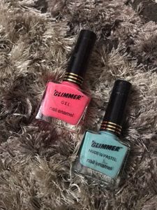 Glimmer Nail Polish Duo