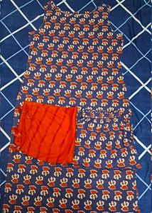 Sleeveless Kurta Set