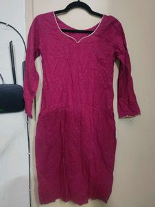 Rani Pink Kurta Dress
