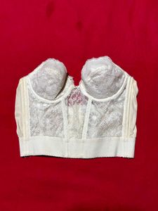 Triumph Ivory Lace Bustier (85B)