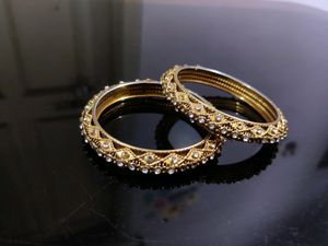 2 Golden Bangles
