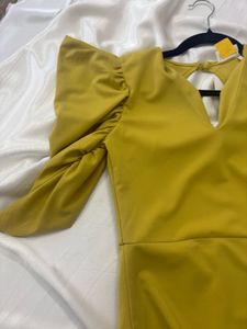 Brandnew Mustard Bodysuit
