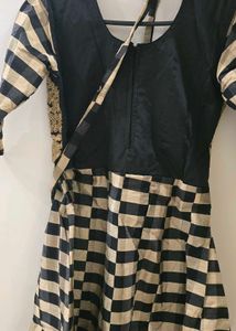 Elegant Embroidered Ethnic Gown